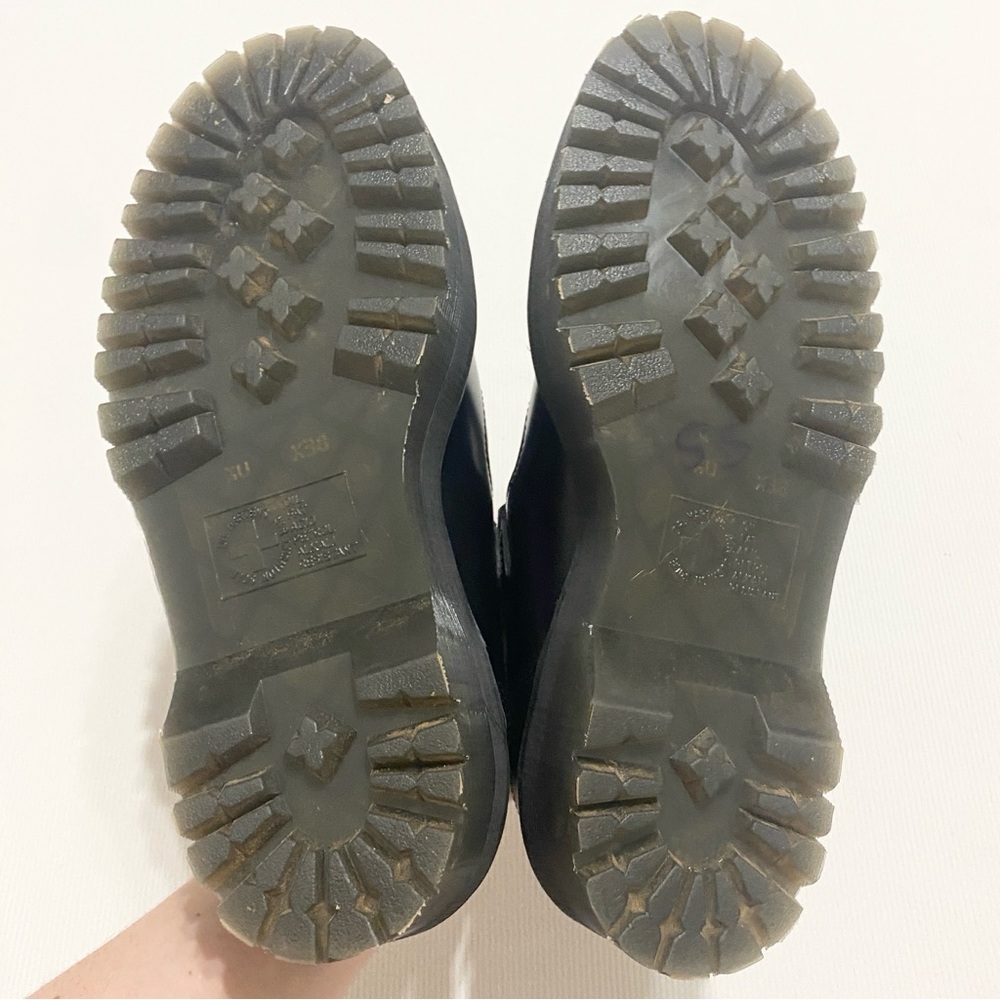 Dr. Martens Bethan Mary Jane Platform Black Leather Shoes - Picture 7 of 8